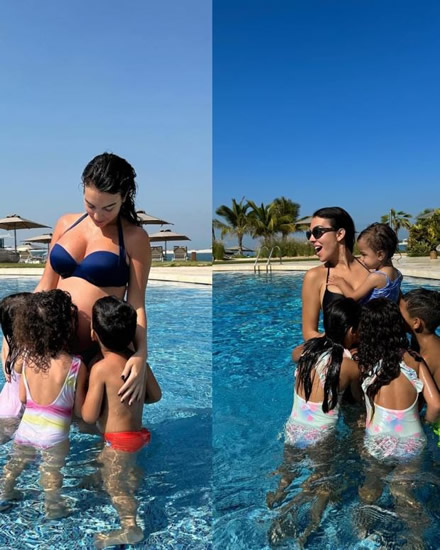 'WHAT A YEAR' Georgina Rodriguez posts cute snaps of ‘my family, my life’ as fans hail Ronaldo’s partner as ‘so beautiful’