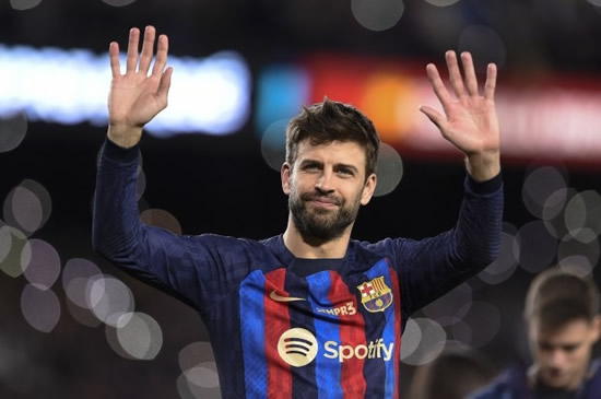STILL WANTS TO BE PIQUED Former Man Utd and Barcelona star Gerard Pique announces shock return to football just over a year after retiring