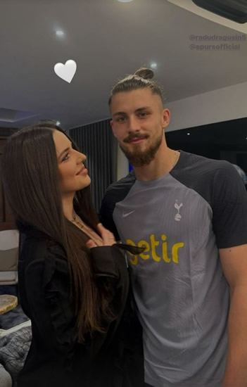 DRAG WAG Radu Dragusin’s stunning Wag Ioana Stan shares two-word statement after ex-Serie A star completed Tottenham transfer