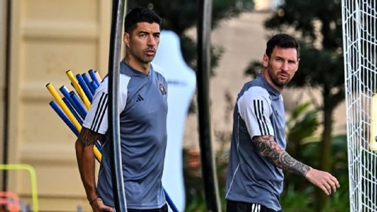 Luis Suarez eyes Miami domination after Lionel Messi reunion