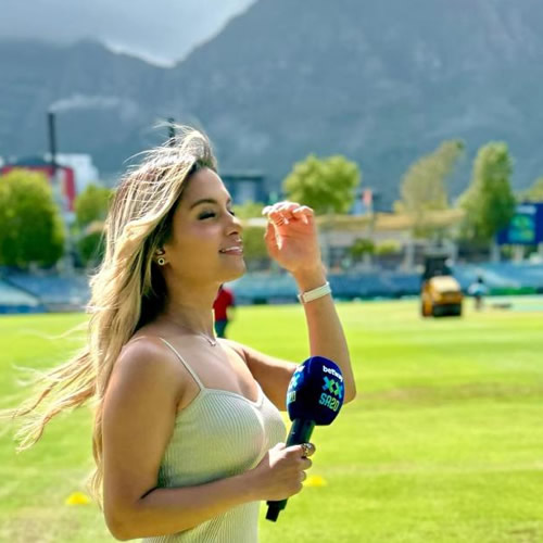 REDDY FOR MORE Sky Sports presenter Melissa Reddy stuns in new role presenting cricket as fans say ‘you make South Africa proud’