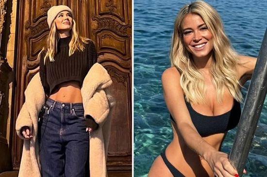 Glam presenter Diletta Leotta shows off toned abs as fans say 'you know you're a 10'