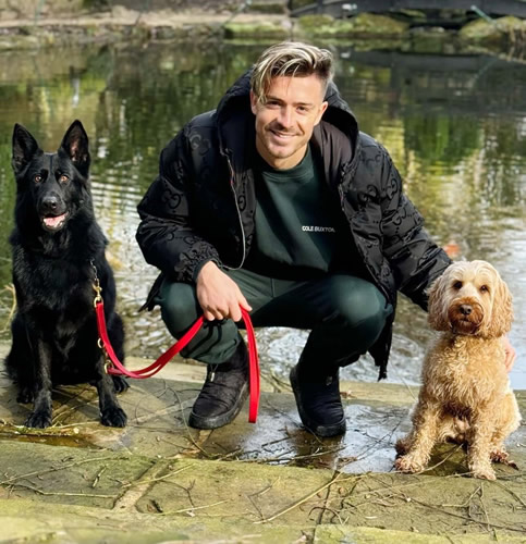 Jack Grealish poses with £25,000 protection dog after terrifying gang raid at Man City star’s home