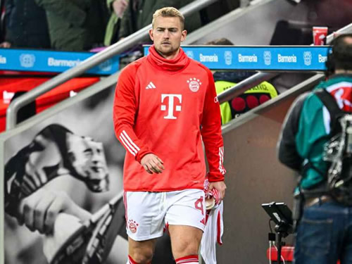 Transfer Talk: Man Utd target De Ligt upset at Bayern snub
