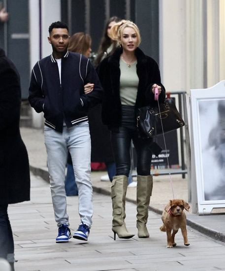 PENN PAL Love rat Jermaine Pennant enjoys lunch date with with actress in London weeks after ex Jess Impiazzi booted him out