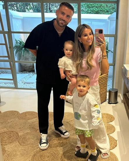 Man Utd star Luke Shaw's partner Anouska throws baby shower for third child with Molly-Mae Hague among guests