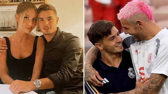Real Madrid star Brahim Diaz risks girlfriend's wrath with shock revelation about former team-mate