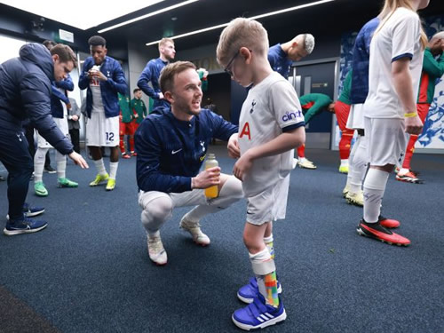 'YOU'RE A GEM' James Maddison gives young Tottenham fan ‘memory to last a lifetime’ as England star shows his true colours