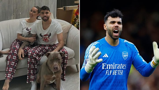 Arsenal star David Raya is training banned XL Bully as bodyguard after string of violent break-ins targeting footballers