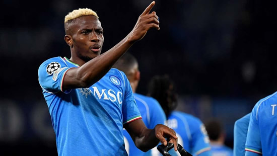 Man Utd lead race for €110m-rated Napoli hitman Victor Osimhen - but face stiff competition from PSG