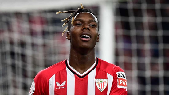 Transfer news & rumours LIVE: Chelsea eyeing £43 million summer move for Athletic Bilbao star Nico Williams