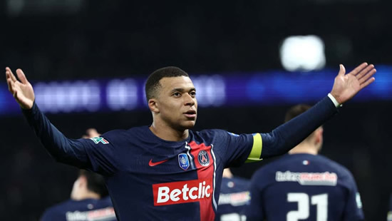 Kylian Mbappe ain't done yet! PSG superstar on track for more silverware as he strikes again to dump Nice out of Coupe de France