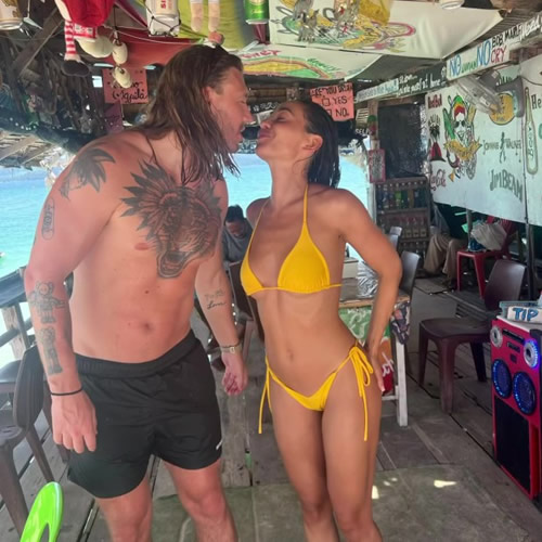 GOOD LORD Arsenal cult hero looks unrecognisable as he shares snaps from sun-soaked holiday with stunning bikini-clad Wag