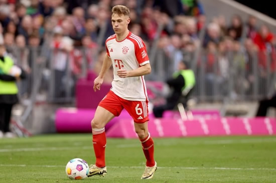 ON THE BAY OUT Joshua Kimmich ‘considering huge Arsenal transfer with Bayern Munich ready to sell in the summer’