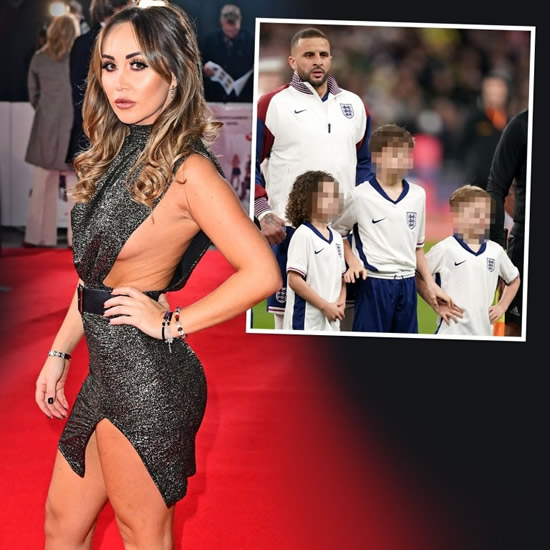 Lauryn Goodman blasts Kyle Walker for 'wheeling out kids' at Wembley & says star 'will be overweight bald nobody soon'