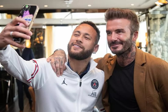 David Beckham teases Neymar signing after snap captioned 'welcome to Miami'
