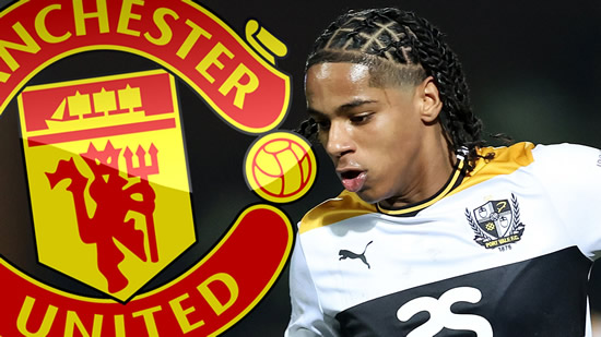 PORT OF CALL Man Utd chief Sir Jim Ratcliffe’s bid to find the next Kylian Mbappe takes him to League One Port Vale