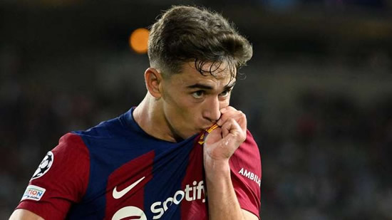 PSG refusing to give up on signing Gavi from Barcelona despite midfielder's staggering €1 billion release clause