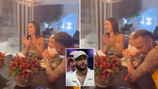 Fans stunned after seeing what Neymar was doing during his daughter's birthday party