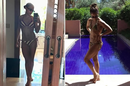 Alex Scott fans gush 'those abs' as she shows off incredible figure in bikini and shares loved-up pic with Jess Glynne