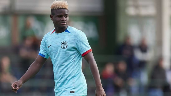 Liverpool & Man Utd set to do battle over Barcelona wonderkid Mikayl Faye but Catalan giants want him in their first-team next season
