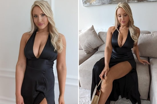 BBC Sport presenter Emma Louise Jones shares new pics of daring dress as she's dubbed 'most beautiful woman in the UK'