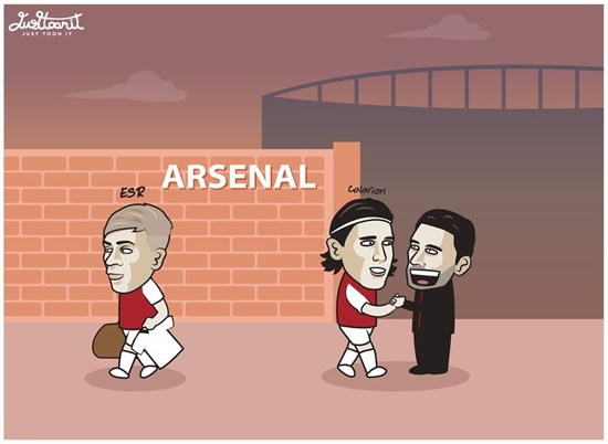 Daily Laugh - Calafiori & Smith Rowe