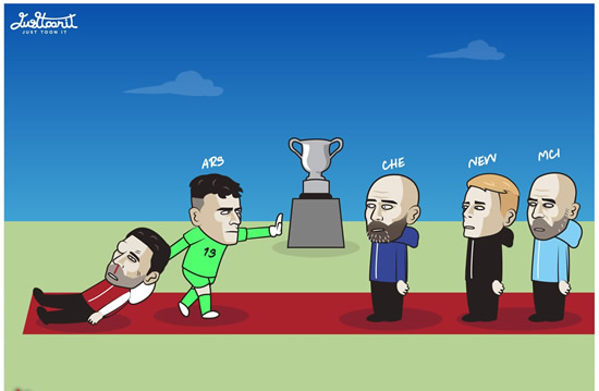 7M Daily Laugh - Arsenal (8)1-1(7) Arteta has arrived.