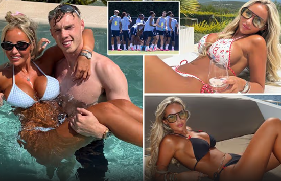 Cole Palmer holidays with WAG Olivia Holder in Ibiza after World Cup omission