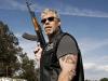 Tough guy ... Sons of Anarchy character Clay Morrow played by Ron Perlman