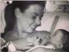 Delighted ... Coleen and newborn Klay in Twitter picture