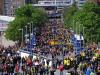 A packed Wembley way as thousands of fans of the two german sides descend on the stadium